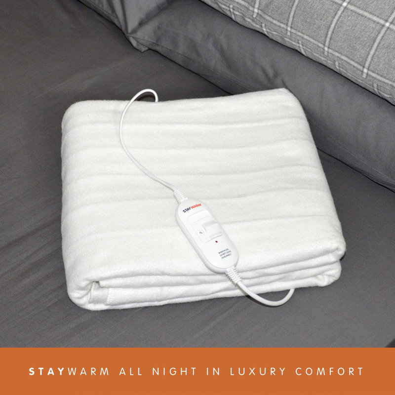 Miloranka Quilted Heated Throw Blanket, W107 x L120cm