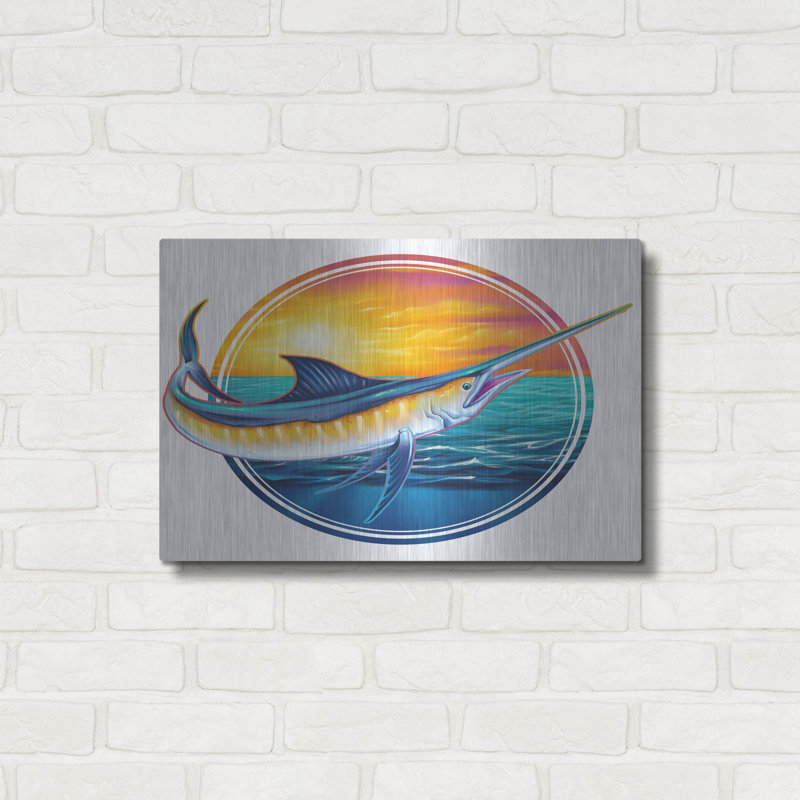 "Illustration Marlin" par Flyland Designs, H 16 po x l 24 po