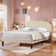 Auxter Upholstered Platform Bed Frame with Adjustable Headboard