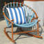 Chaise berçante simple pour patio