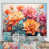 White Floater Framed