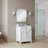 Wyndell 24'' Single Bathroom Vanity with Marble Top