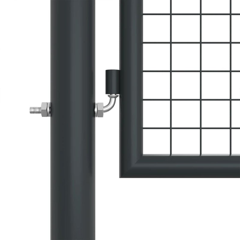 Mikonos Grey Metal Gate, 175cm H x 400cm W