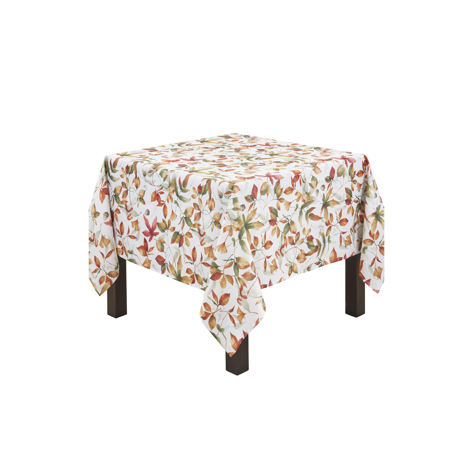 Lilburn Floral Thanksgiving Tablecloth, 70" x 70"