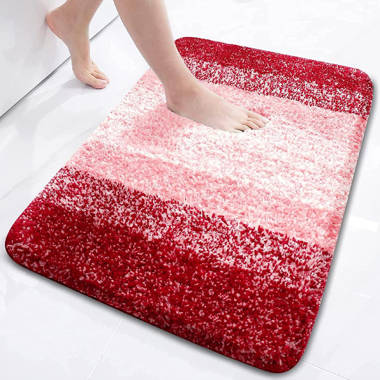 Subrtex Non-slip Bathroom Rugs Chenille Soft Striped Plush Bath Mat - On  Sale - Bed Bath & Beyond - 32963338