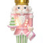 Soldat rose casse-noisette illuminé 4 pi avec arbre à bonbons, décoration de Noël à piles-1059216229