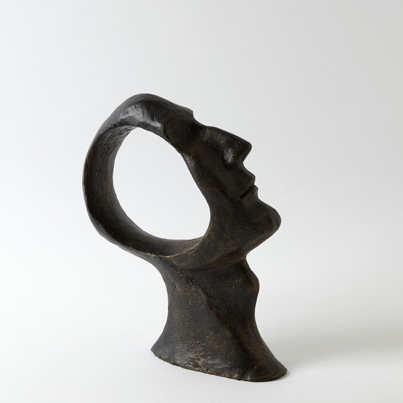 Hollow Head Woman, 18.25" H x 13" W x 6" D