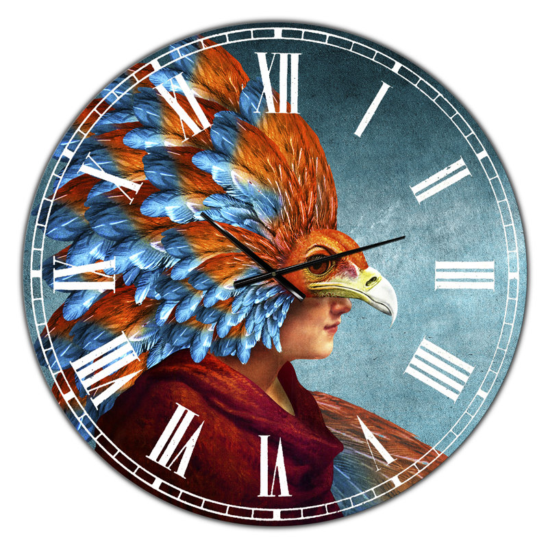 Free-Spirit - Horloge murale moderne surdimensionnée, Grand