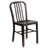 Scotia 24'' Round Metal Indoor-Outdoor Table Set with 4 Vertical Slat Back Chairs-82096504