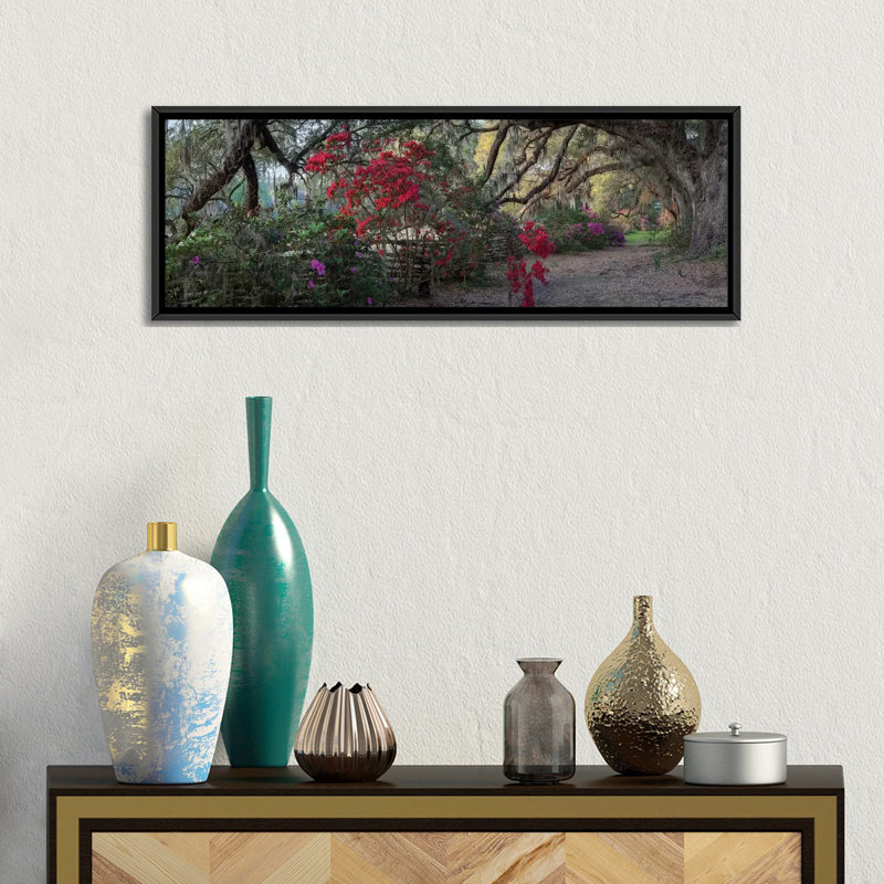 «Springtime Morning» par H.J. Herrera - reproduction d'art numérique sur toile tendue sur châssis panoramique