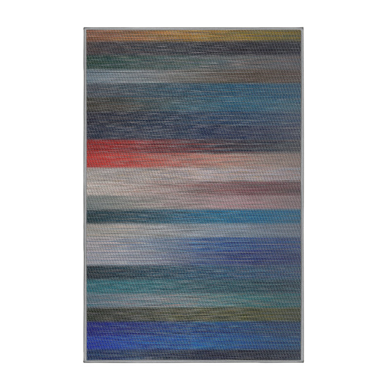 Jesup Striped Indoor Rug, Rectangle 8' x 12'