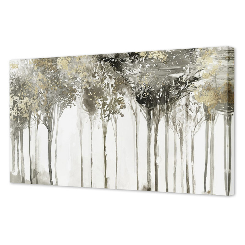 Golden Forest Lookout, reproduction d'art sur toile tendue