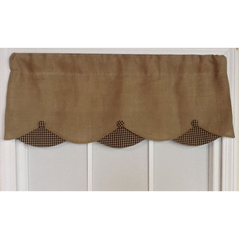 Cantonnière 50 po Burlap Petticoat