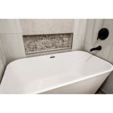 Summerlin 57'' L Freestanding Air Bathtub