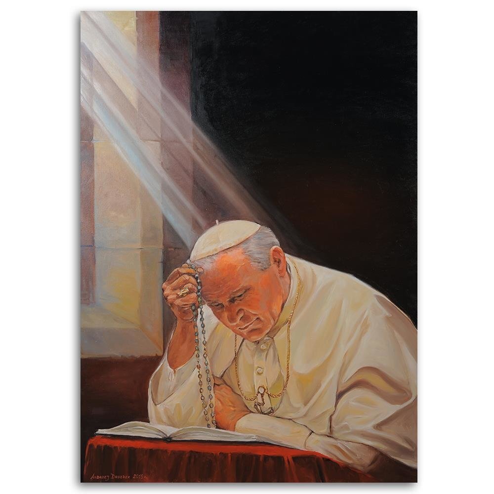 Leinwandbild Papst Johannes Paul II.