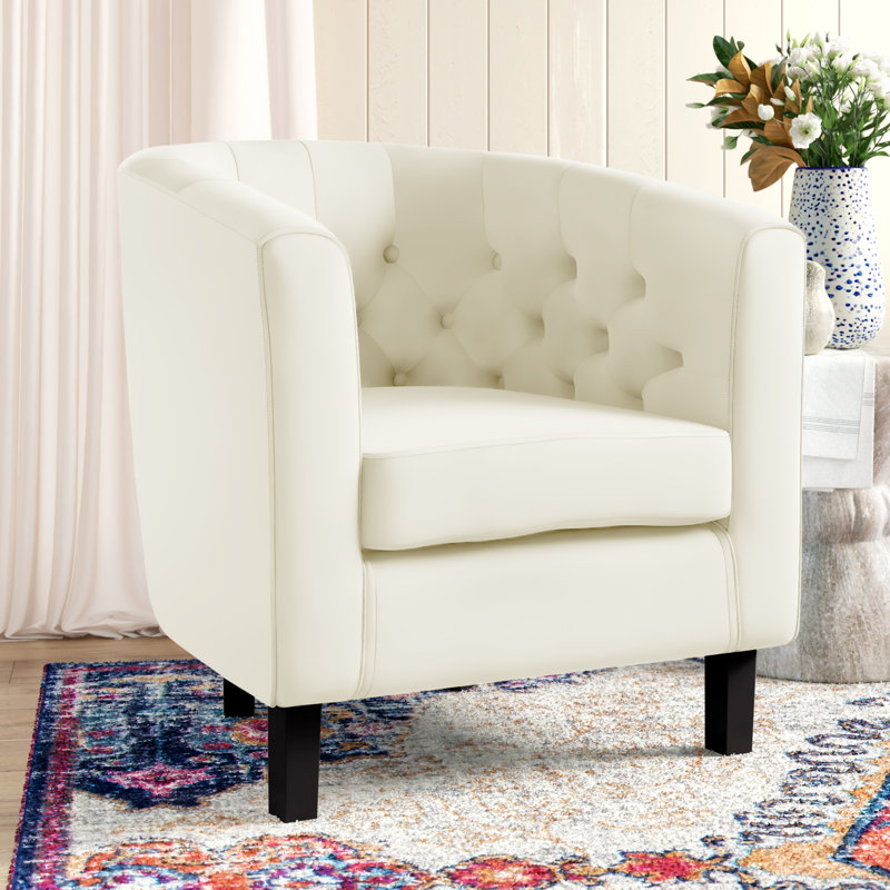 Fauteuil Modway Prospect, Ivoire