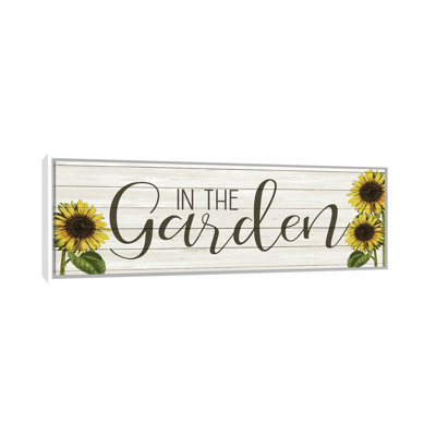 Sunflower Garden by Kimberly Allen - Wrapped Canvas Panoramic Print