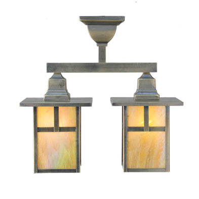 2 - Light Semi Flush Mount