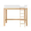 Lit mezzanine simple en bois massif Ambur-623609820