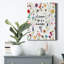 A Simple Life - Reproduction d'art textuel sur toile tendue-2051353671