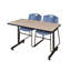 Table de formation en T Nick Nick, 2 chaises empilables Zeng-32701927-32701930-32701937