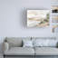 Art mural sur toile tendue - Melissa Wang «Ink & Mist I», art mural pour salon, chambre à coucher ou bureau - 14 x 19