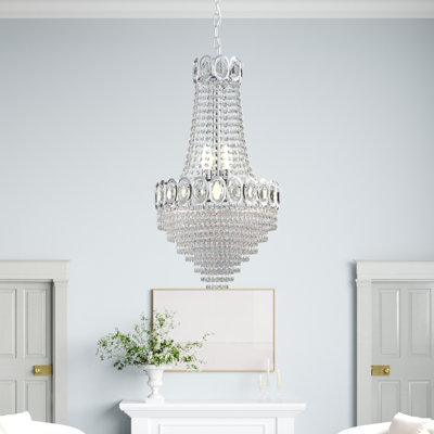 6-Light Empire Chandelier