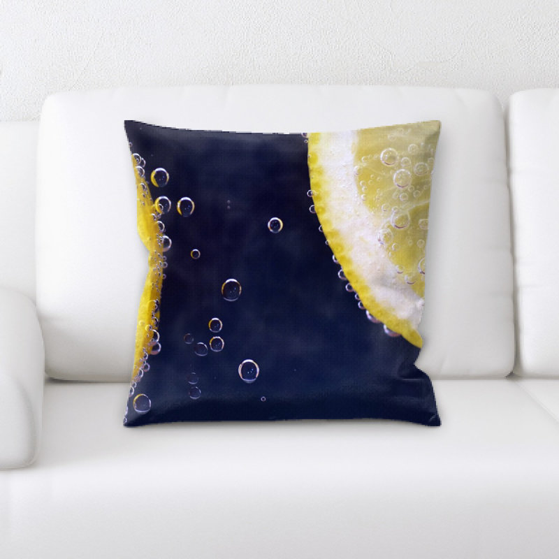 Coussin citron
