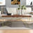 Kunze Solid Wood Top Coffee Table