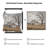 Extra Large Wall Art Fabric Print - Rustic White Barn with Large Bare Tree and Flying Birds for Living Room or Bedroom - "Frame Assembly Required (Unfinished Frame)"-136156632