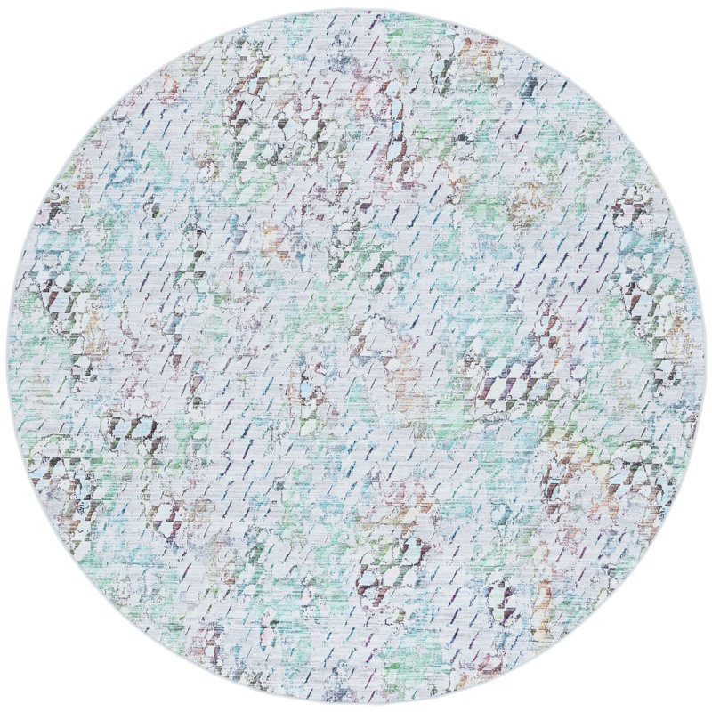 Tapis Braileigh avec envers antidérapant, Rond 6 pi
