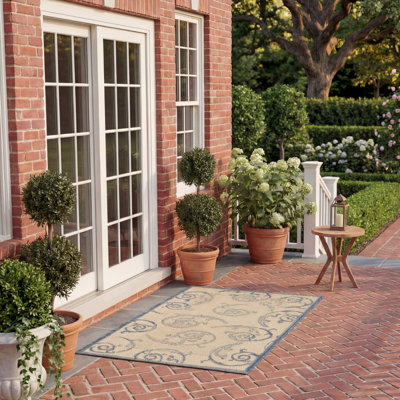 Amaad Performance Floral Indoor/Outdoor Area Rug