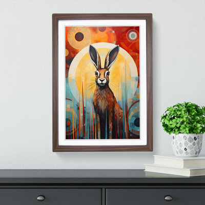 Hare Abstract - Framed Print