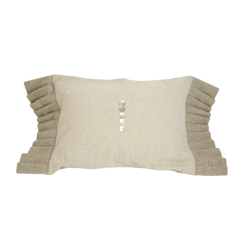 Linen Lumbar Pillow Cover & Insert