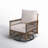 Alana Swivel Patio Chair with Cushions
