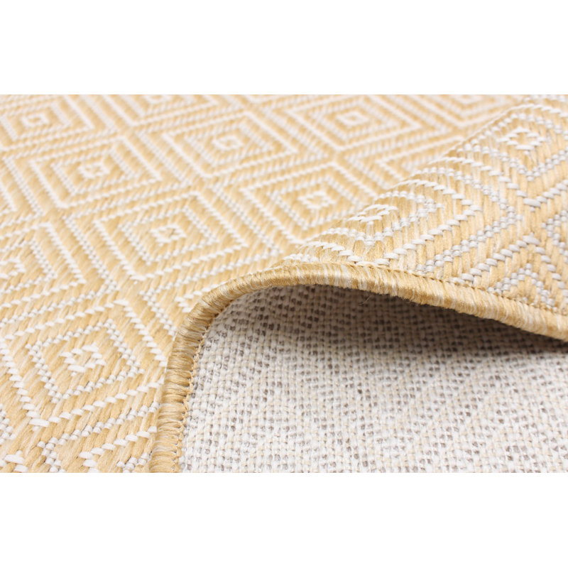Performance Geometric Indoor / Outdoor Rug, Rectangle 6'7" x 9'6"