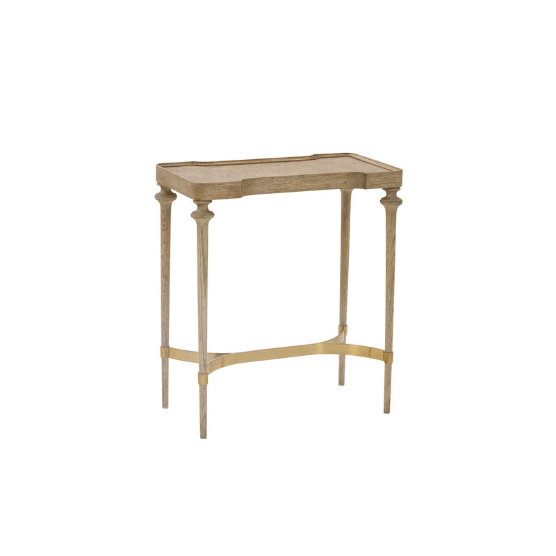 Trouvé Solid Wood End Table, Oak