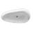 Fiume 66.875'' x 33.375'' Soaking Stone Bathtub