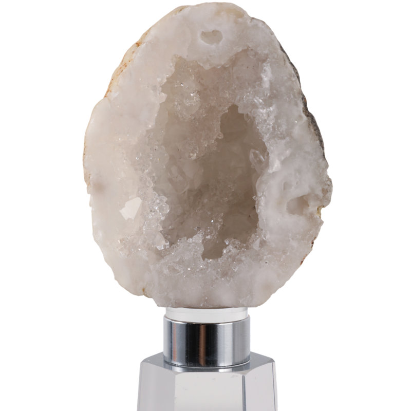 Statues de sculpture en agate Oakden, H 10,75 po x l 2,5 po x P 2,5 po