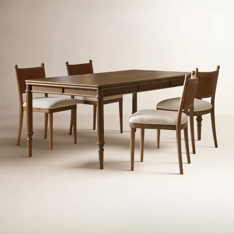 Toulouse Rectangle Oak Dining Table