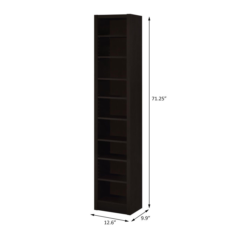 Bibliothèque standard H 71,25 "x l 12,6"