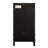 Black Lighted Curio Cabinet With Adjustable Glass Shelves & Drawer-1534083232