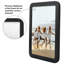 Olivett Curved Corner Photo Frame with Shatter-Resistant Glass - Black-861336138