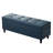 50.5‘ Wide Tufted Faux Leather Upholstered Storage Bench-1557305041