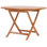 Java Outdoor Patio Folding Teak Wood Bistro Table