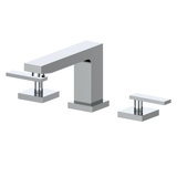 Studio Crystal Bay Widespread Bathroom Faucet with Drain Assembly