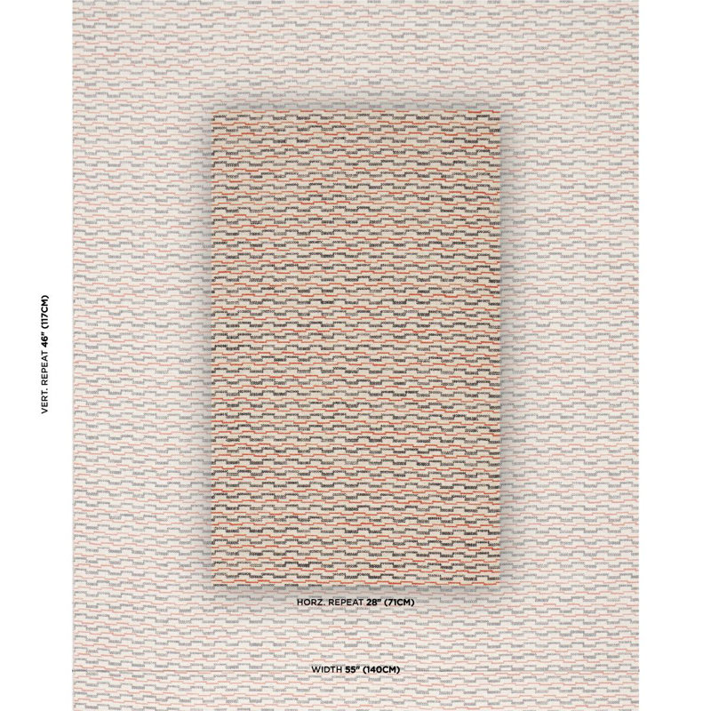 Tissu de performance Andreas, Orange