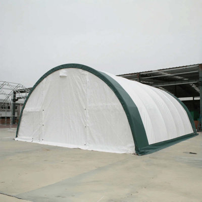 Abri de rangement simple en treillis l 30 pi x L 65 pi x H 15 pi PE