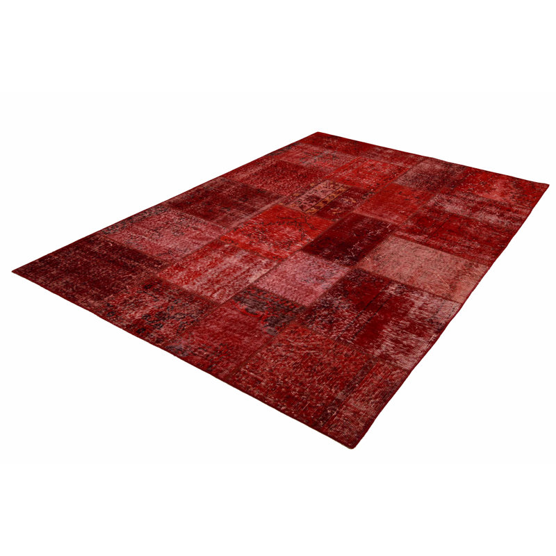 Patchwork Rectangle 170 cm x 240 cm Oriental Hand Woven Area Rug