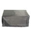 Aluminum 50X32" Rectangle Fire Table W/ Fire Glass And Cover